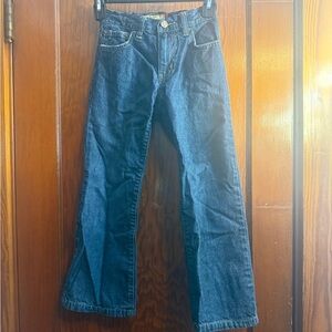 👖 Old Navy Kids Dark Wash Adjustable Bootcut Jeans – Size 7 Slim